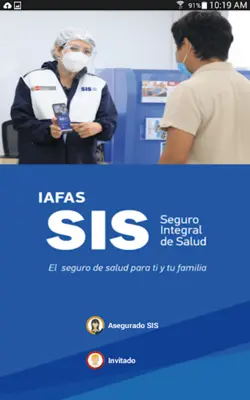 SIS Asegúrate e Infórmate android App screenshot 1